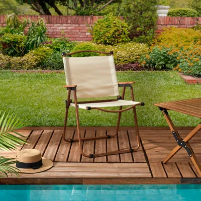 Image de Chaise Camping Mariposa Beige