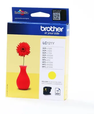 Produktbild von Brother LC-121 Y gelb