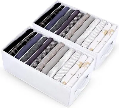 Immagine prodotto di Famanu Organizer pieghevole per cassetti - Grigio chiaro