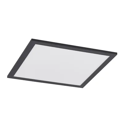 Produktbild von Lindby LED-Panel Nelios, 40 x 40 cm, CCT, schwarz, Metall