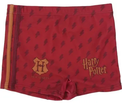 Produktbild von Harry Potter - "Hogwarts" Badeshorts für Jungen CD2085 (122) (Rot)