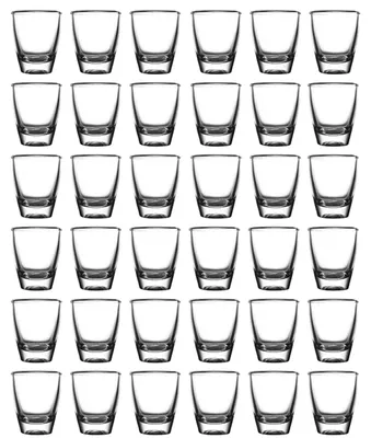 Shotglas-Set 36-tlg., 30 ml, Kristallglas, spülmaschinenfest
