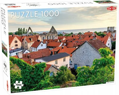 Obrázek produktu pro Tactic 56679, 1000 kusů, Město, 9 rok/roky