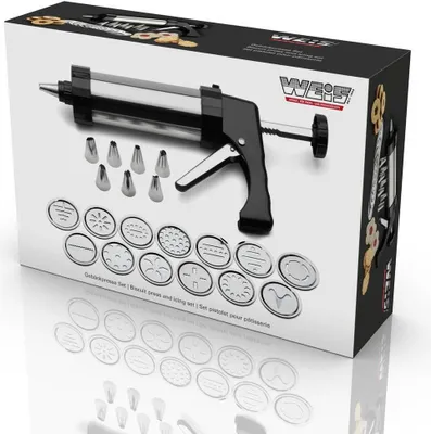 Produktbild von Weis Gebäckpresse Set für dünnen Teig