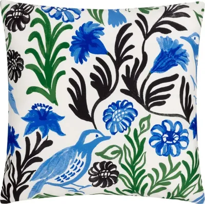 Productafbeelding van Furn - Kussenhoes "Aljento", voor buiten, RV3417 (43 cm x 43 cm) (Blauw)