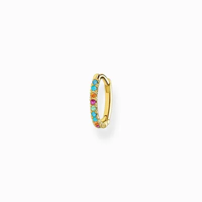 Produktbild von Thomas Sabo - CR659-488-7 - Einzel-Creole - Damen - 925er Silber gelbvergoldet