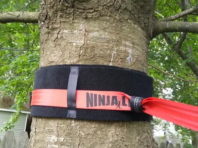 Image de SCHILDKRÖT 980011 Kit de protection d'arbre slackers, bandes de feutre avec fermeture velcro