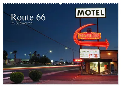 Produktbild von Route 66 im Südwesten (Wandkalender 2027 DIN A2 quer), CALVENDO Monatskalender