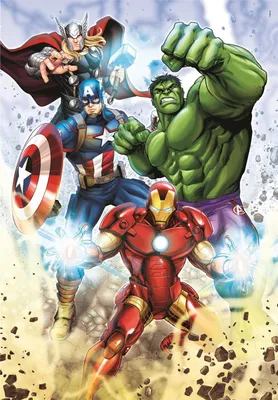 Zdjęcie produktu dla CLEMENTONI Puzzle Marvel Avengers 60 elementów
