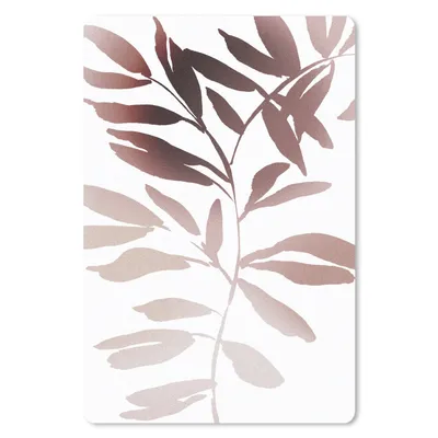 Produktbild von MuchoWow® Mauspad Mousepad Blättern - Design - Abstrakt 40x60 cm - Mousepads - Maus Mat - Pad - Mausunterlage - Schreibtisch Accesoire