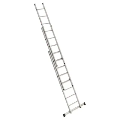 Produktbild von Euroline Premium 303 Schiebeleiter 3x8 Sprossen