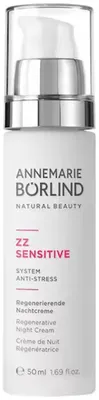 Produktbild von Annemarie Börlind ZZ Sensitive Regenerative Night Cream, Nachtcreme, Frauen, Empflindliche Haut, Gesicht, Anti-Stress, ausgleichend, Regenerierend, Glättend, Beruhigend, 50 ml