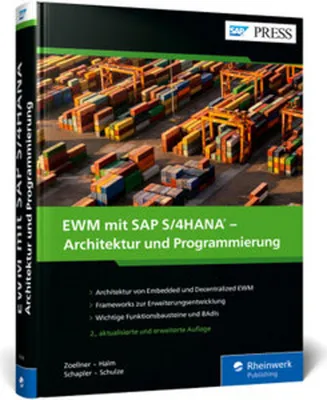Produktbild von EWM mit SAP S/4HANA - Architektur und Programmierung