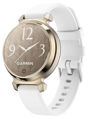 Produktbild von Für Garmin Lily 2 hochwertiges Silikon Armband Watch Ersatz Arm Band Weiß