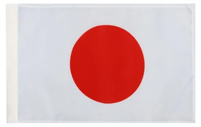 Produktbild von Japanische Flagge 45x30 cm, Polyester 100D, Fahne, Hohlsaum, AZ FLAG