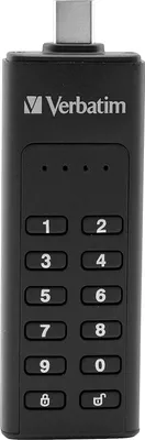 Image de Verbatim 49432 Verbatim Keypad Secure     128GB USB 3.1 Gen 1 USB-C