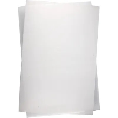 Produktbild von Creativ Company Schrumpffolienblätter, Blatt 20x30 cm, Stärke 0,3 mm, transparent glänzend, 100 Blatt 1 Karton