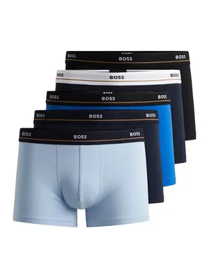 Produktbild von Boss Essential Trunk Boxershorts Herren (5er Pack)