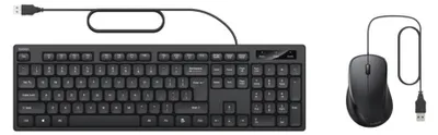 Zdjęcie produktu dla Belkin kabelgebundene Tastatur + Maus, deutsch           BBZ014de