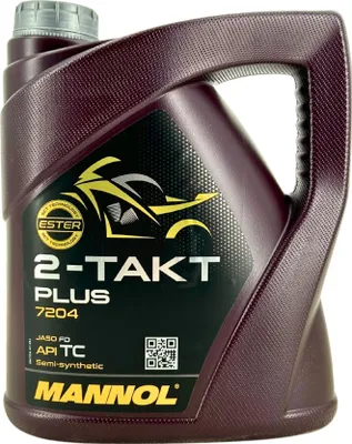 Produktbild von MANNOL 2-Takt Plus API TC 4 Liter