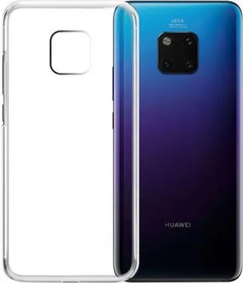 Zdjęcie produktu dla BigBen Connected, miękkie silikonowe etui do Huawei Mate 20 Pro, przezroczyste