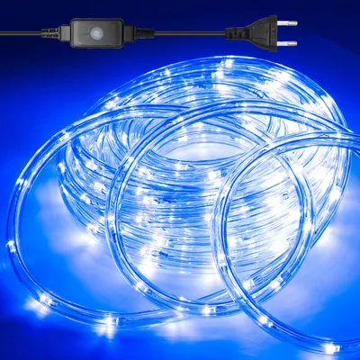 Immagine prodotto di TolleTour 20m LED corda luce all'aperto al coperto, 480 LED impermeabile tubo LED, festa luce illuminazione decorativa Natale, blu