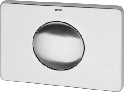 Obrázek produktu pro Splachovací deska KWC AR, nerezová ocel, 207x148 mm, pro splachovací nádržku
