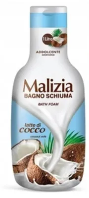 Produktbild von Malizia | Duschgel mit Kokosmilch und Mandelextrakt – 1 l – alle Hauttypen – mild – natürliche Feuchtigkeitsversorgung