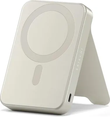 Zdjęcie produktu dla Satechi ST-B10Q2SW, 10000 mAh, Bezprzewodowe ładowanie, Piaskowy