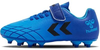 Zdjęcie produktu dla Buty piłkarskie Hummel Top Star F.g. Jr z elastycznymi sznurowadłami, przeznaczone na twardą nawierzchnię