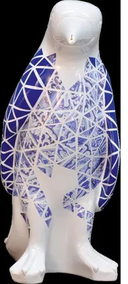 Productafbeelding van Ontwerp: Pinguïn, figuur, standbeeld, sculptuur, decoratie, decoratieartikel, modelnummer 3076