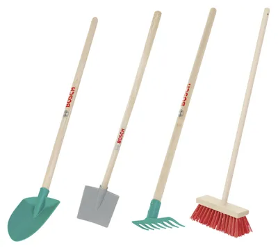 Image de Klein Bosch Set d'outils de jardinage, +3 ans, Bois, Multicolore