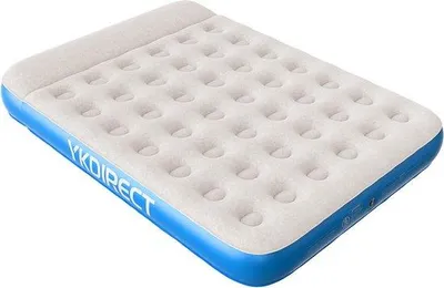 Zdjęcie produktu dla Materac dmuchany Famanu dla dwóch osób z podwójną warstwą komfortu – 203 x 152 x 28 cm