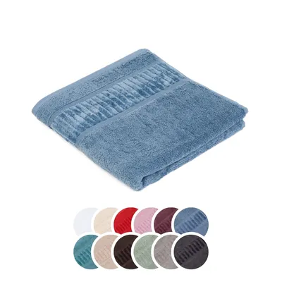 Produktbild von liebling Handtuch Bio Baumwolle, Serie Organic, 500 gr. / m², 50 x 100 cm, 60 Grad, formstabil, knitterarm, saugstark, schnelltrocknend, blau