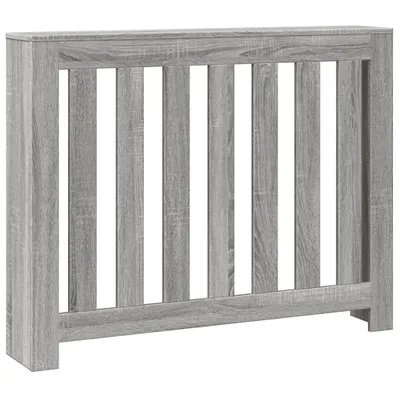 Produktbild von vidaXL Heizkörperverkleidung Grau Sonoma 104x20x82 cm Holzwerkstoff