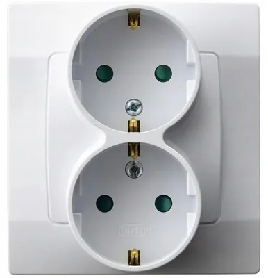 Produktbild von Ospel GP-2SSP/00, Weiß, IP20, 16 A, 82 mm, 48 mm, 88 mm