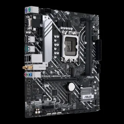 Immagine prodotto di ASUS PRIME H610M-A WIFI D4 - Scheda madre - micro ATX - Presa LGA1700 - Chipset H610 - USB 3.2 Gen 1, USB 3.2 Gen 2 - Gigabit LAN, Wi-Fi, Bluetooth - Grafica onboard (CPU necessaria) - Audio HD (8 canali)