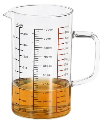 Obrázok produktu pre Solidchoice – odmerný pohár s objemom 1000 ml a výlevkou v tvare V