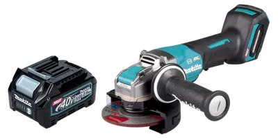 Immagine prodotto di Makita GA 047 GD1 Smerigliatrice angolare a batteria 40 V max. 125 mm X-LOCK Brushless + 1x batteria ricaricabile 2,5 Ah - senza caricabatterie