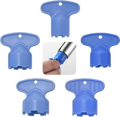 Immagine prodotto di Set di chiavi per aeratori per rubinetteria - Installazione in bagno e in cucina - Set da 5 pezzi - Da M16,5 a M22,5