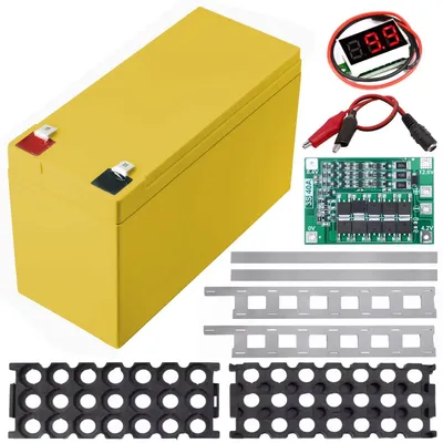 18650 Li-Ion Akku-Box, 12V 7A, DIY-Gehäuse mit Schutzplatine