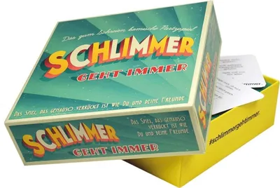 Produktbild von Schlimmer geht immer – Das zum schreien komische Partyspiel
