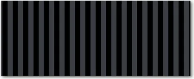 Produktbild von Tulup® Leinwandbild - 125x50 cm - Wandkunst - Drucke auf Leinwand - Leinwanddruck  - Kunst: modern & klassisch - Schwarz - Graue Streifen