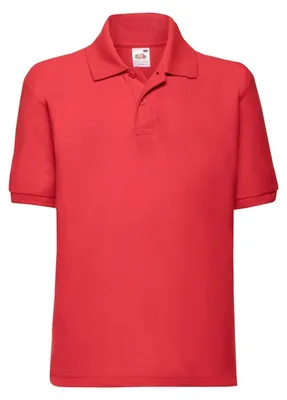 Immagine prodotto di Fruit of the Loom - Polo "65/35" per bambini FK2570 (128) (rosso)