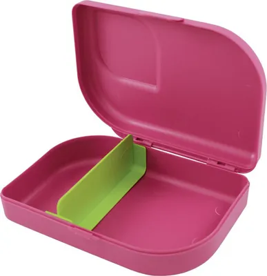 Zdjęcie produktu dla ajaa! organiczny lunch box wykonany z odnawialnych surowców bez melaminy w kolorze różowym