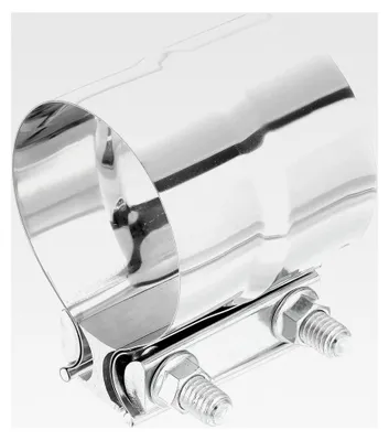 Produktbild von 3" Abgasklemme aus 304 Edelstahl für Rohrverbindungen mit 3" Außendurchmesser