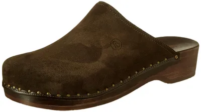 Produktbild von Berkemann Velours-Toeffler Uni-Erwachsene Clogs, Braun (Braun), 41.5
