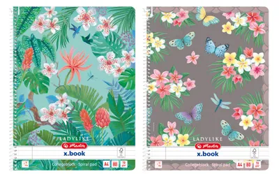 Zdjęcie produktu dla herlitz 400173364 herlitz Collegeblock Ladylike, DIN A4, w linie
