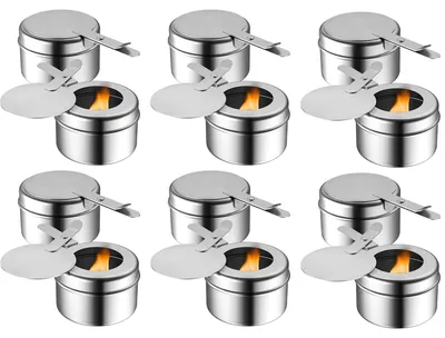 Productafbeelding van Solidchoice - Set van 12 pasta Houder voor Fondue en Grillen