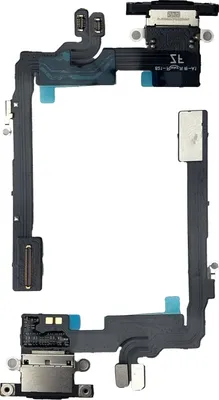 Immagine prodotto di Per Apple iPhone 16 Pro ricarica porta Dock Connettore di riparazione sostituzione nero